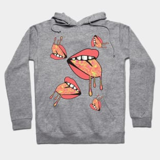 Melting tongue Hoodie